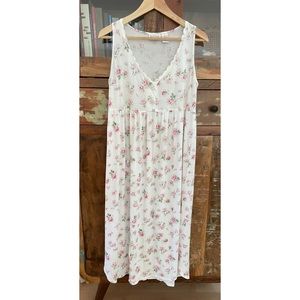 Body Tease Vintage Cotton Babydoll Floral Nightgown